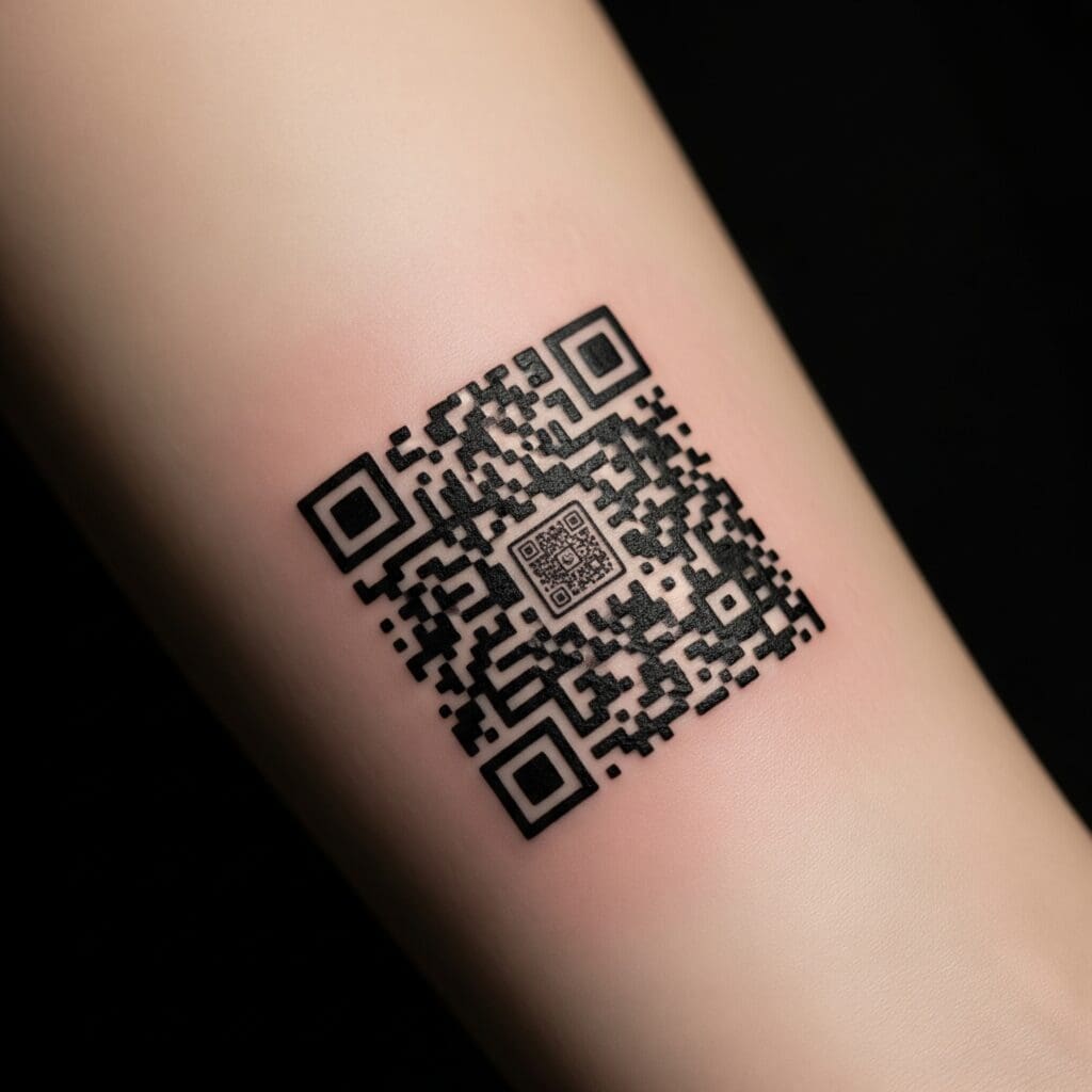 QR Code Tattoo