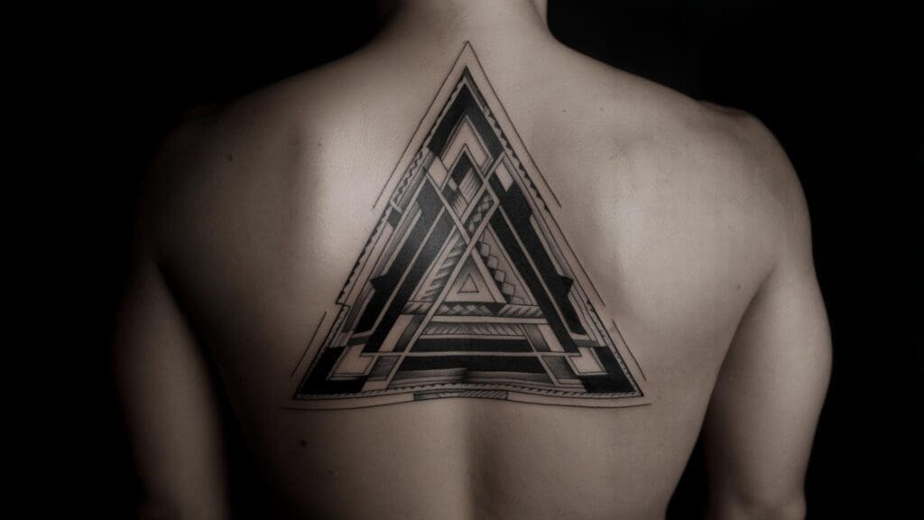3 triangle tattoo meaning