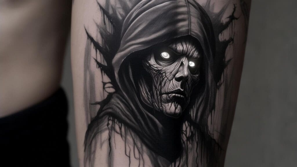 4 inch tattoo
