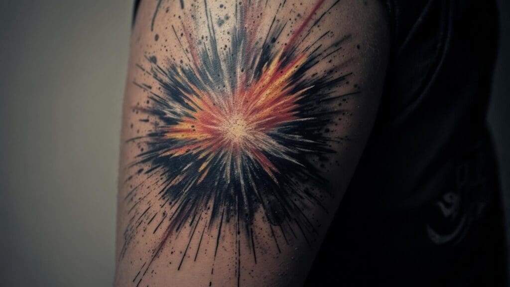 Blast Over Tattoo