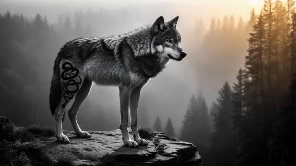 Lone Wolf Tattoo