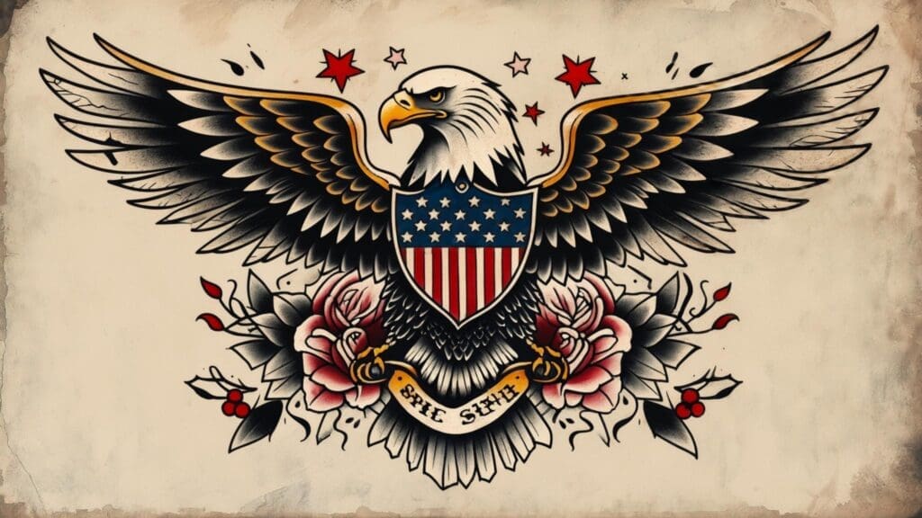 american traditional tattoo flash