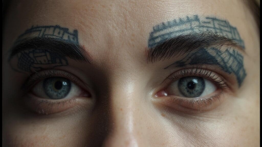 eyebrow tattoo removal